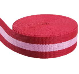 Strong Elasticity PP Woven Synthetic Rubber Sofa Webbing