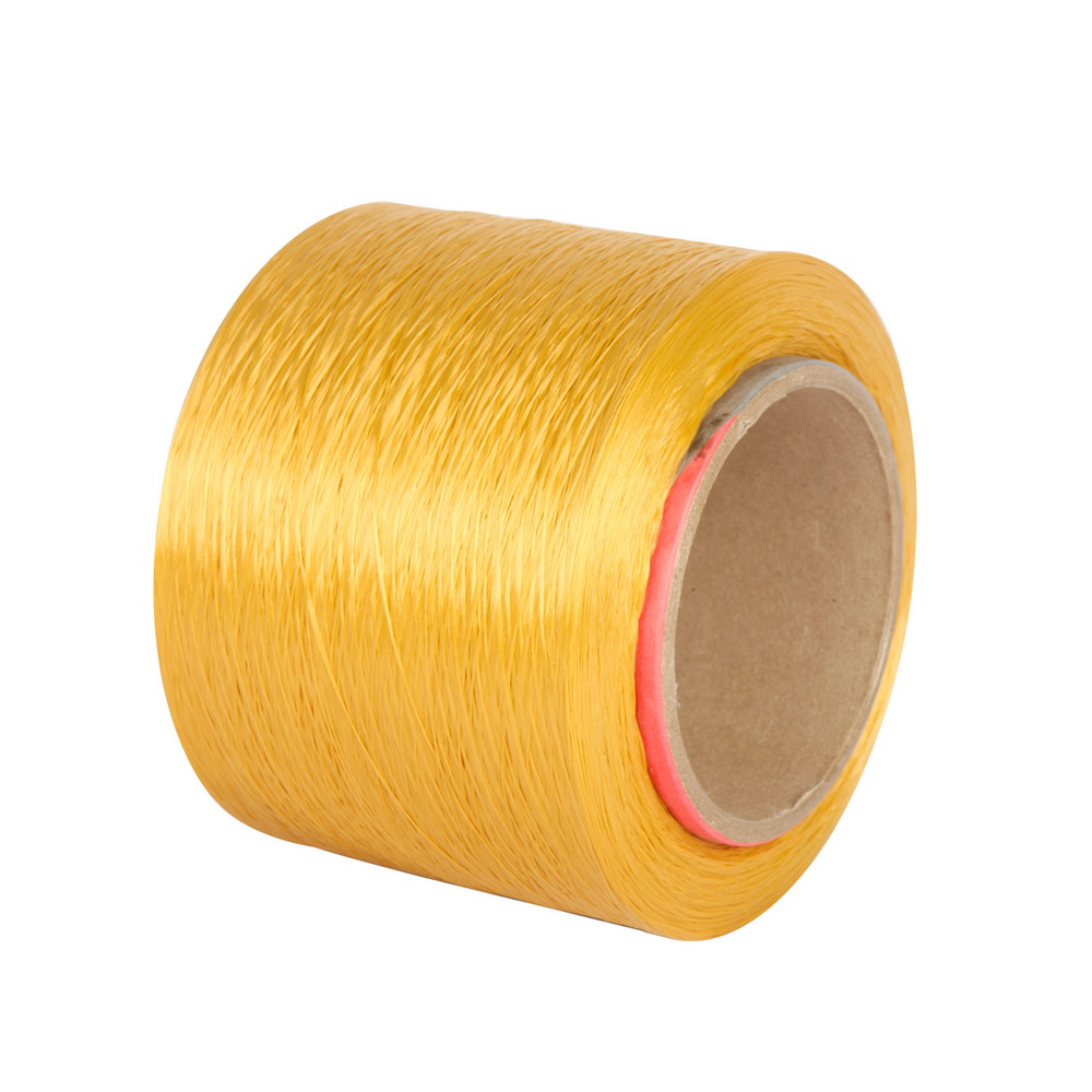 Dope Dyed PP Color Yarn, Tangled PP multifilament for webbings or weaving belts